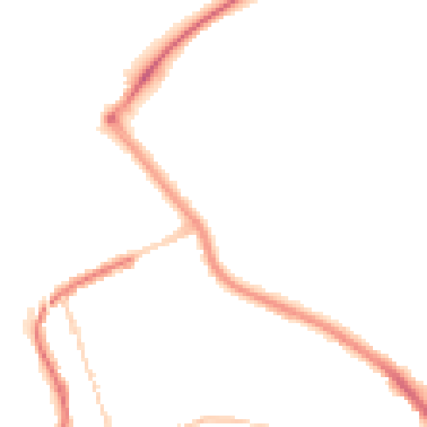 Night-time road noise heatmap for PL2 2EE