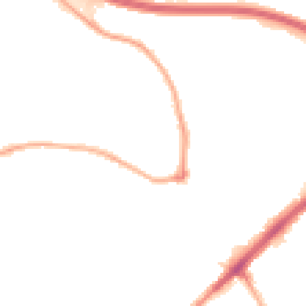 Night-time road noise heatmap for PL2 3RU