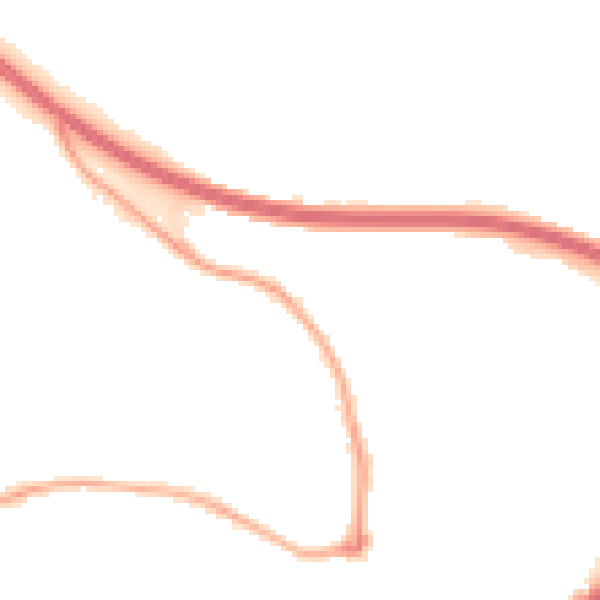 Night-time road noise heatmap for PL2 3TR