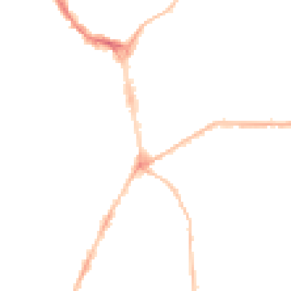 Night-time road noise heatmap for PL4 6JG