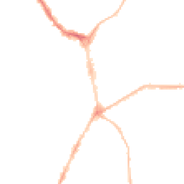 Night-time road noise heatmap for PL4 6LD