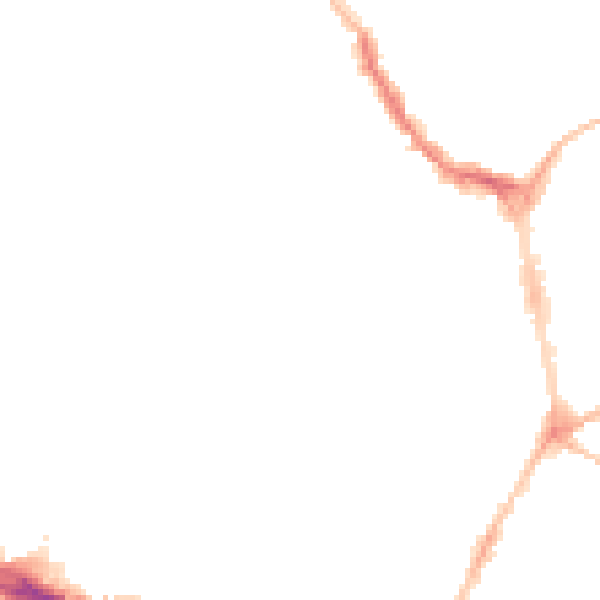 Night-time road noise heatmap for PL4 6PP