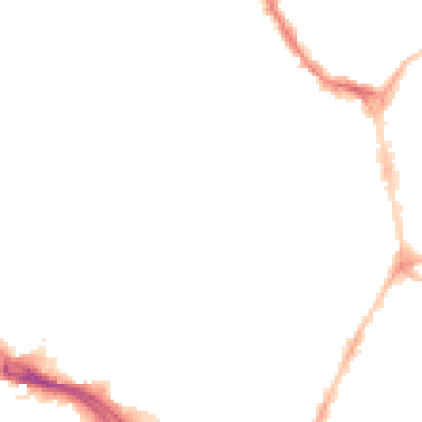 Night-time road noise heatmap for PL4 6PR