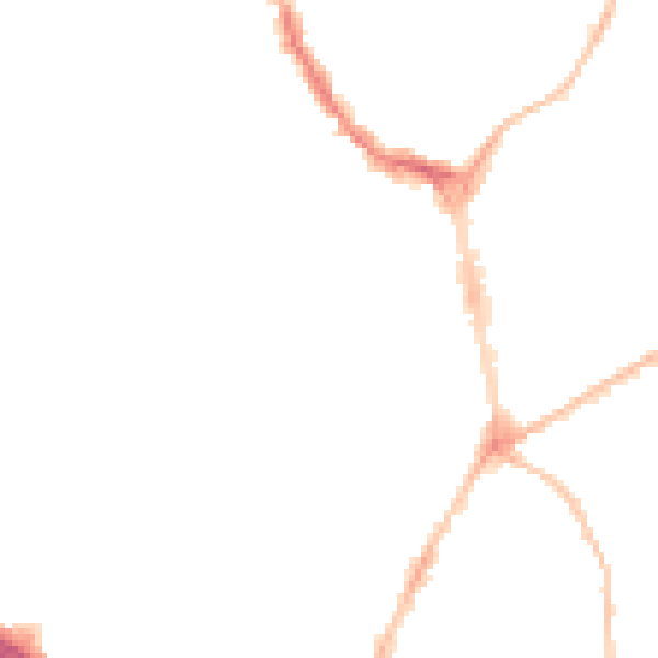 Night-time road noise heatmap for PL4 6QR