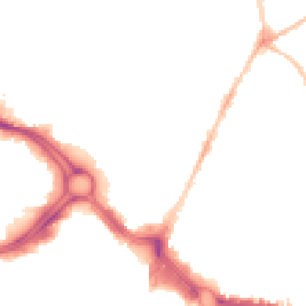 Night-time road noise heatmap for PL4 6RU