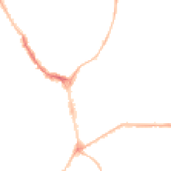 Night-time road noise heatmap for PL4 7BT