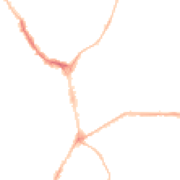 Night-time road noise heatmap for PL4 7DP