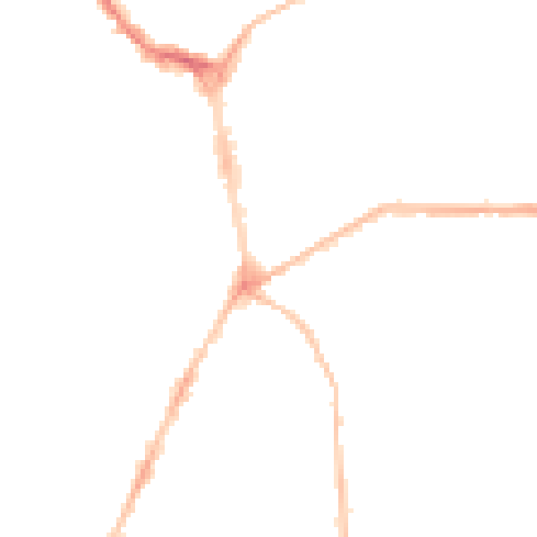 Night-time road noise heatmap for PL4 7ED