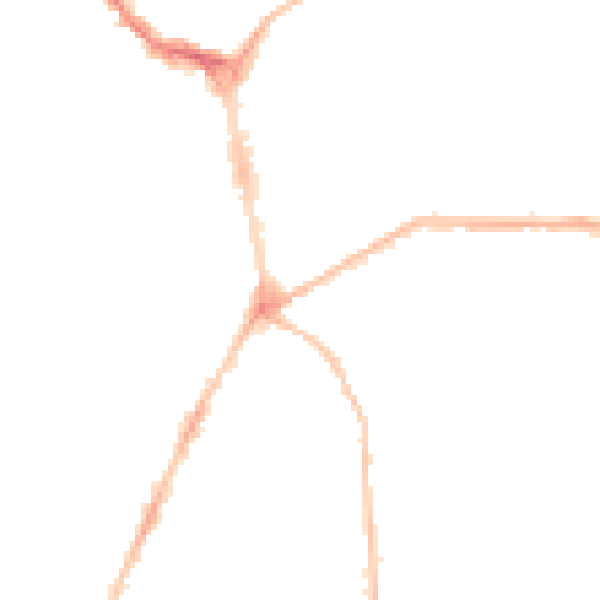 Night-time road noise heatmap for PL4 7JR