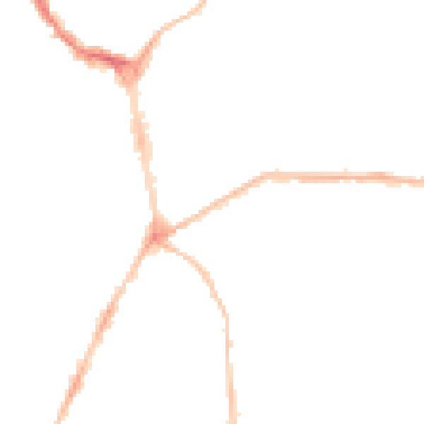 Night-time road noise heatmap for PL4 7JS