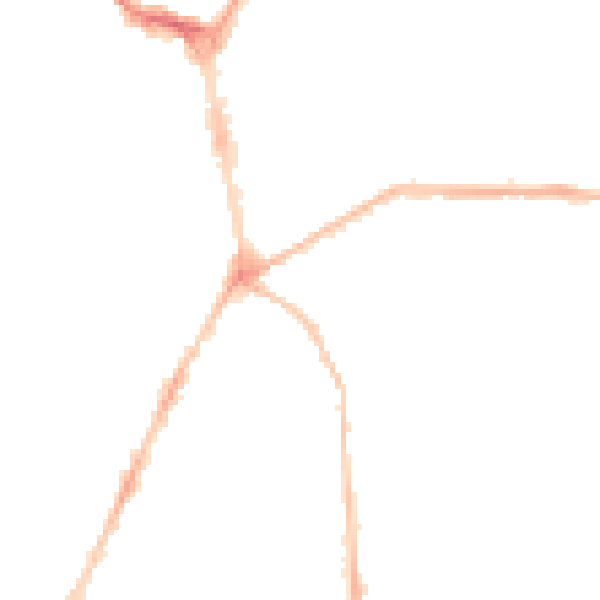 Night-time road noise heatmap for PL4 7JY