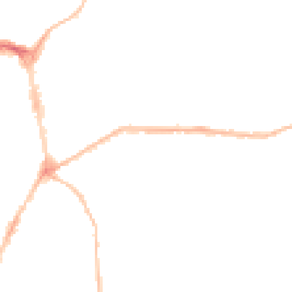 Night-time road noise heatmap for PL4 7LN