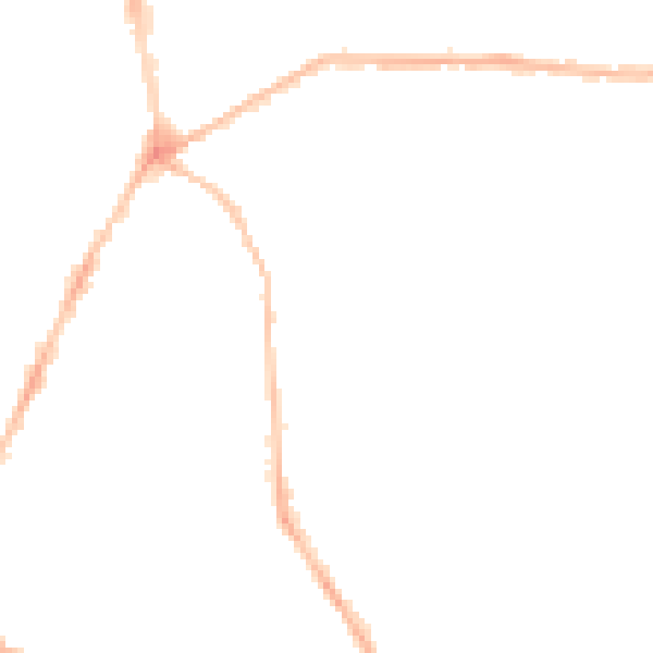 Night-time road noise heatmap for PL4 8QF