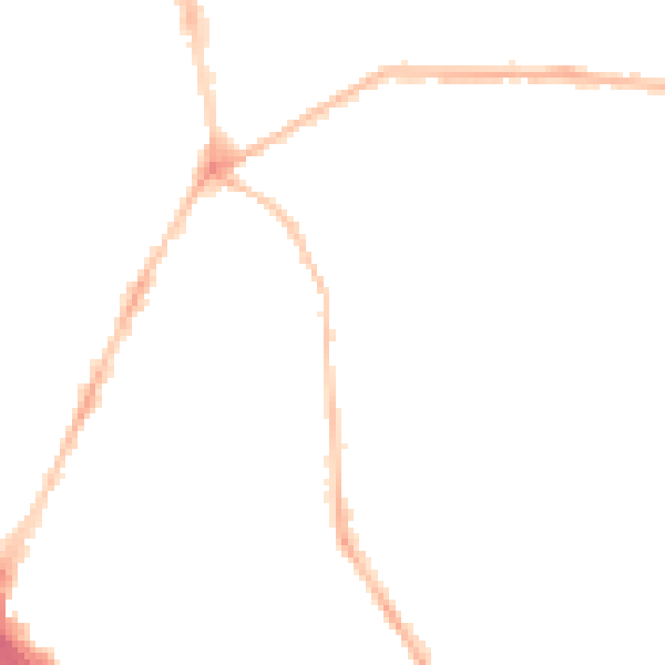 Night-time road noise heatmap for PL4 8QH