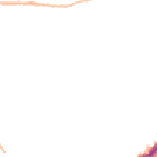 Night-time road noise heatmap for PL4 8TH