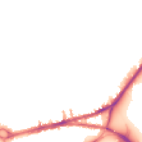 Night-time road noise heatmap for PL4 9DW