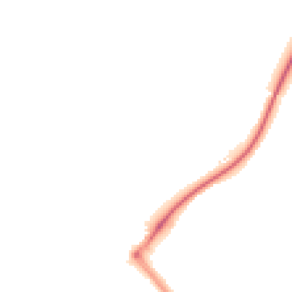 Night-time road noise heatmap for PL5 1AE