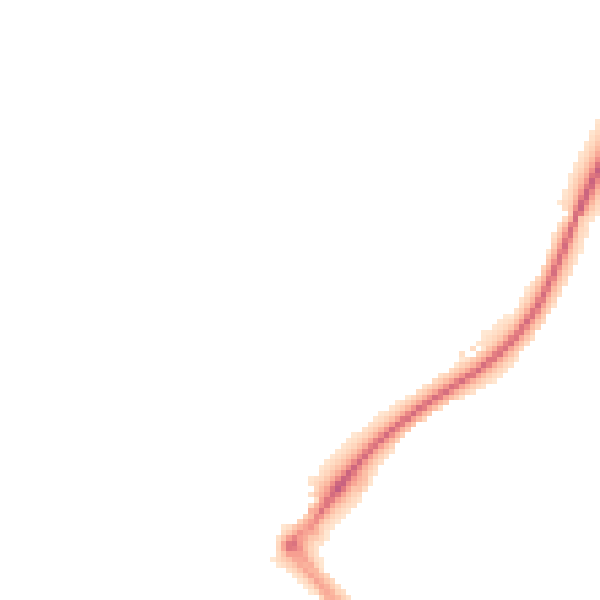 Night-time road noise heatmap for PL5 1AQ