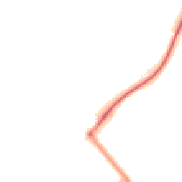 Night-time road noise heatmap for PL5 1AY
