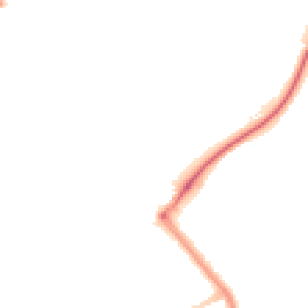 Night-time road noise heatmap for PL5 1AZ