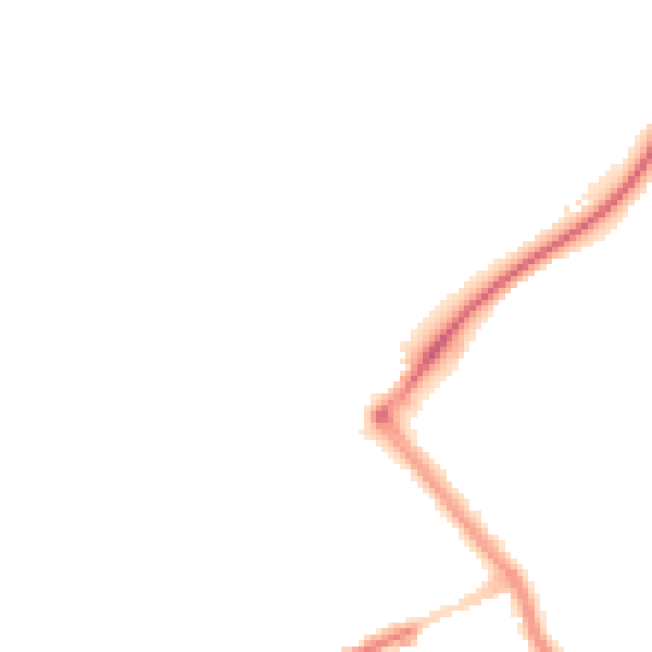 Night-time road noise heatmap for PL5 1BA