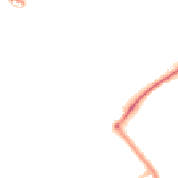 Night-time road noise heatmap for PL5 1BB