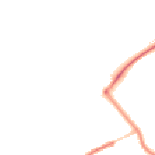 Night-time road noise heatmap for PL5 1BH