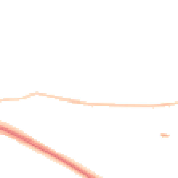 Night-time road noise heatmap for PL5 2NZ