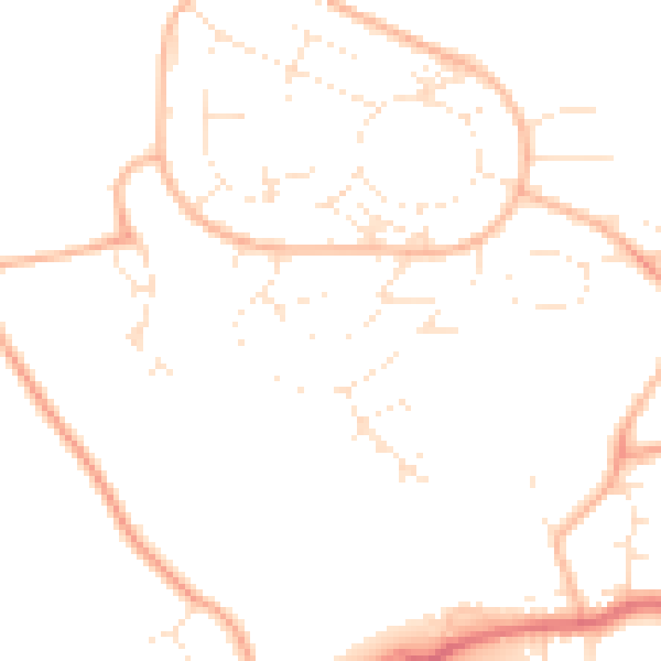 Daytime road noise heatmap for PL5 2RH
