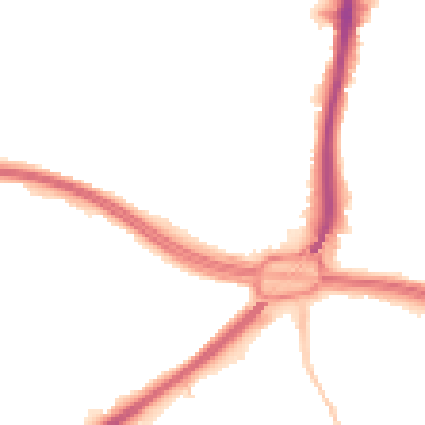 Night-time road noise heatmap for PL5 3DW
