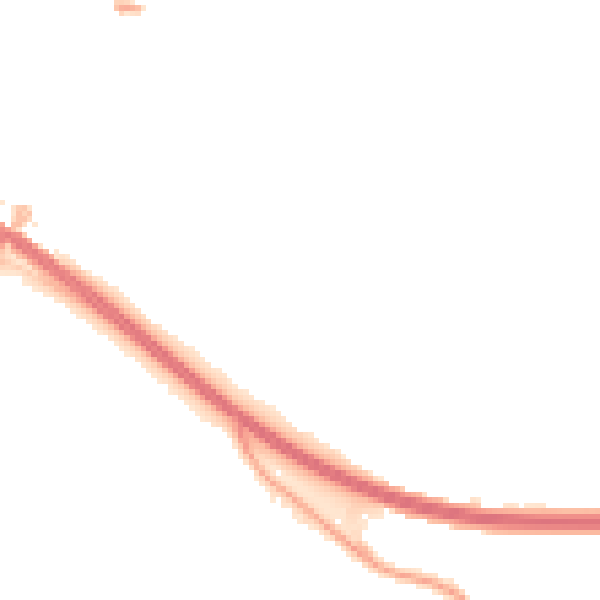 Night-time road noise heatmap for PL5 3LH
