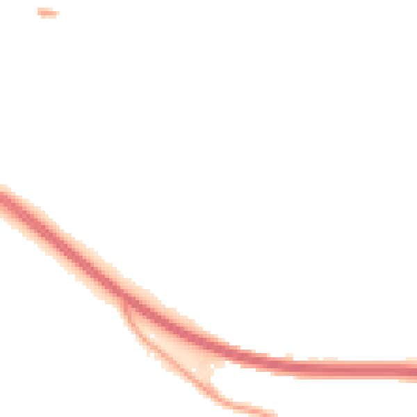 Night-time road noise heatmap for PL5 3LJ