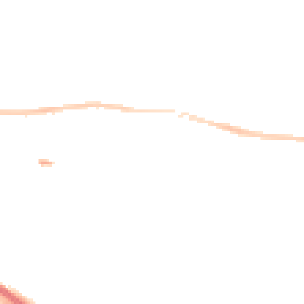 Night-time road noise heatmap for PL5 3PA