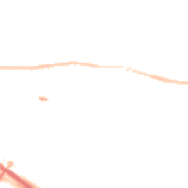 Night-time road noise heatmap for PL5 3PD