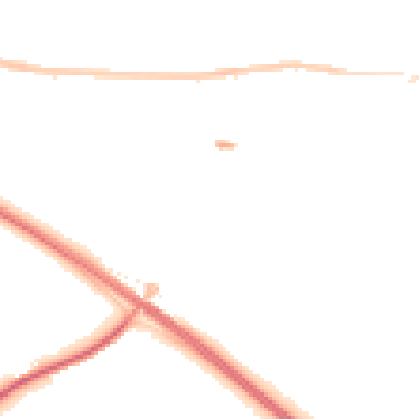 Night-time road noise heatmap for PL5 3PZ