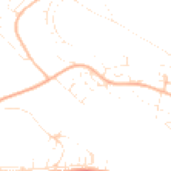 Daytime road noise heatmap for PL5 4AH