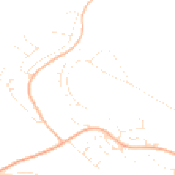 Daytime road noise heatmap for PL5 4HB
