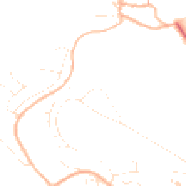 Daytime road noise heatmap for PL5 4HU