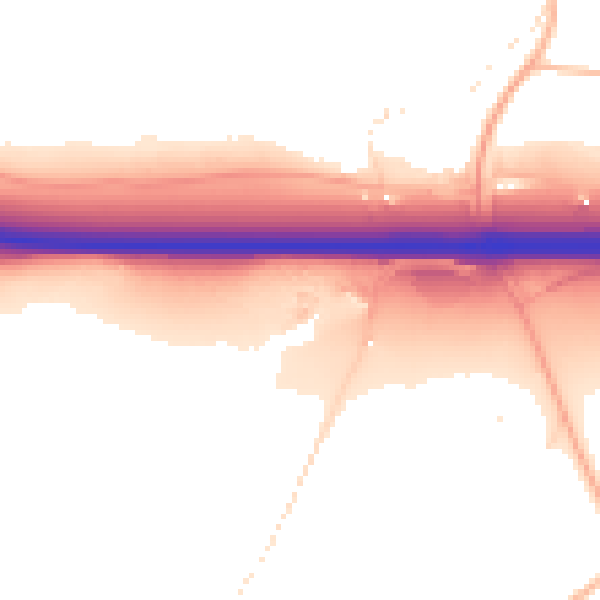 Daytime road noise heatmap for PL7 1AE