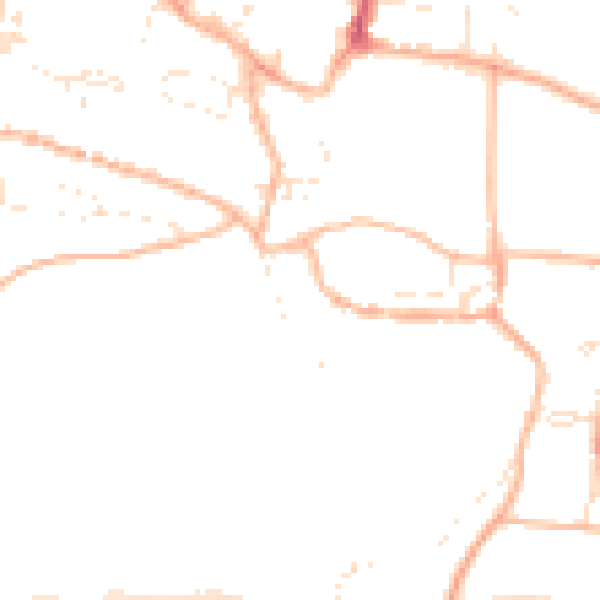 Daytime road noise heatmap for PL7 1FR