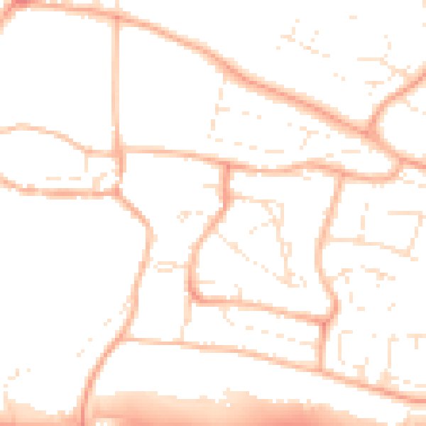 Daytime road noise heatmap for PL7 1JT