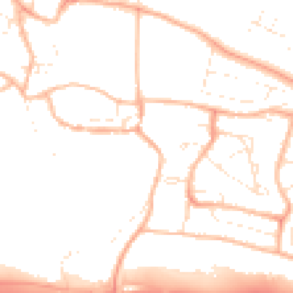 Daytime road noise heatmap for PL7 1NJ