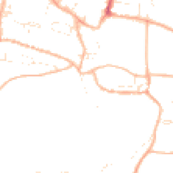 Daytime road noise heatmap for PL7 1TQ