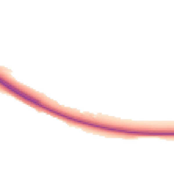 Night-time road noise heatmap for PL7 1UG