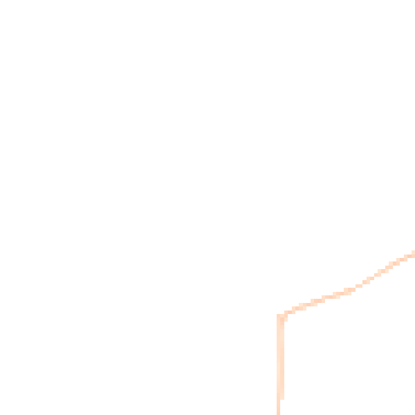 Night-time road noise heatmap for PL7 4BT