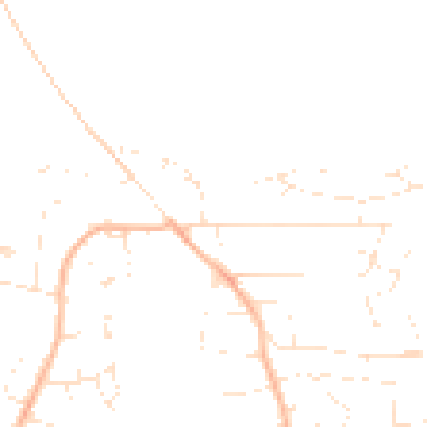 Daytime road noise heatmap for PL7 4HU