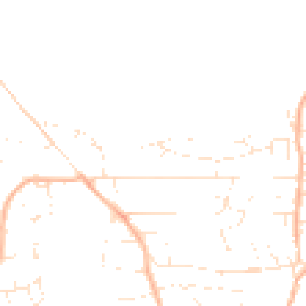 Daytime road noise heatmap for PL7 4JQ