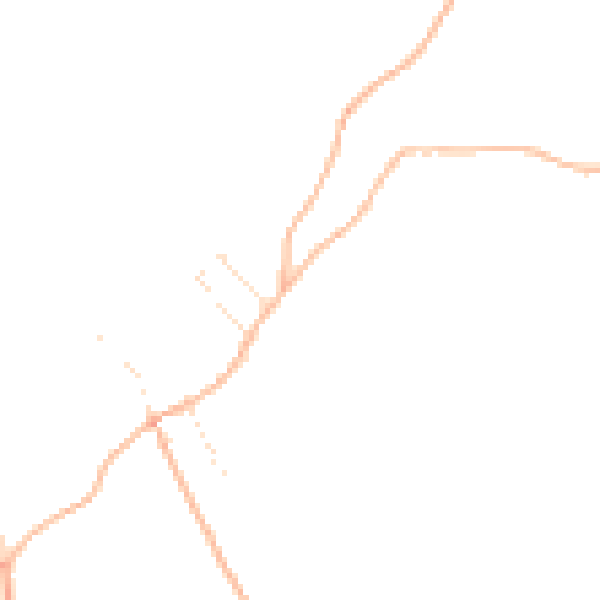 Daytime road noise heatmap for PL7 5FE