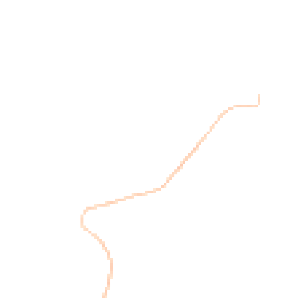 Night-time road noise heatmap for PL7 5JN