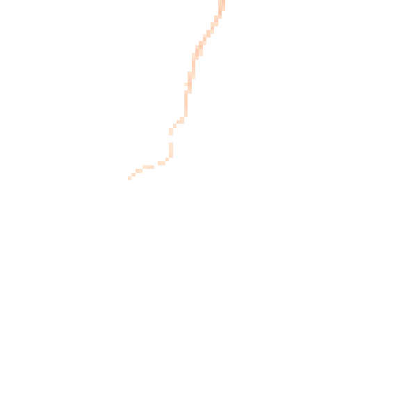 Night-time road noise heatmap for PL8 1AN